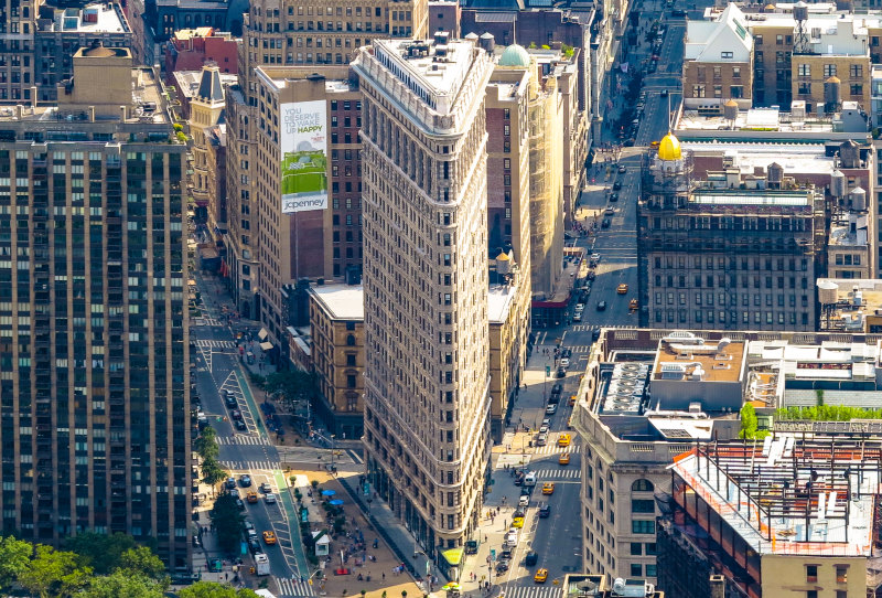 建筑物的航空照片|Flatiron大楼,交通,令人惊叹,办公室,商业,地标,城市,城市景观,天际线,屋顶,市中心,建筑,建筑物,户外,摩天大楼,旅游,旅游景点,景色,景观,最高的,现代,空中,纽约,纽约市,道路,高楼-海量高质量免版权图片素材-设计师素材-摄影图片-mitapix-美塔图像