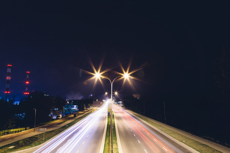 高速公路|交通,夜间,汽车,灯光,直线,街灯,街道,运动,道路,长曝光,高速公路-海量高质量免版权图片素材-设计师素材-摄影图片-mitapix-美塔图像