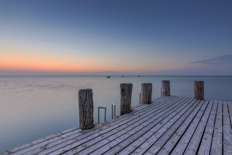 海天码头|地平线,天空,日落,木板路,水,海景,海洋,海滨,海滩,码头,黄昏,黎明-海量高质量免版权图片素材-设计师素材-摄影图片-mitapix-美塔图像