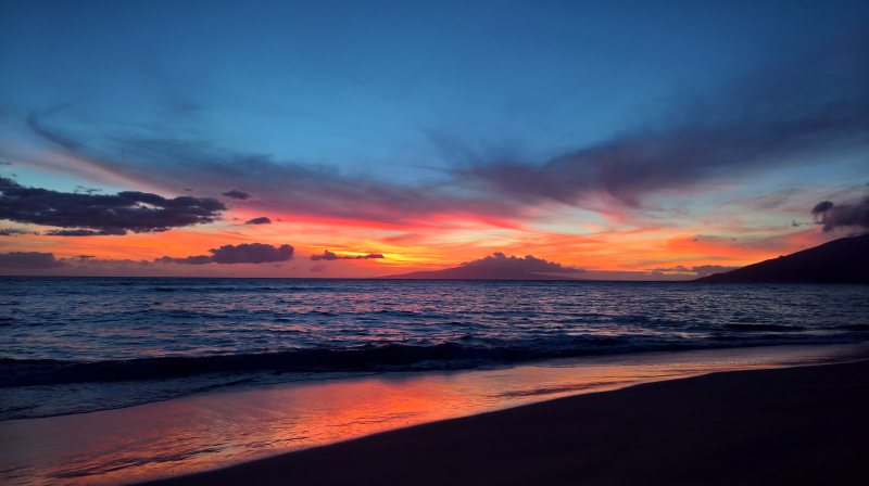 海滩黎明黄昏|假日,傍晚,冲浪,反射,夏天,夜空,大海,太阳,岛屿,户外,旅行,日出,日落,水,沙滩,波浪,浪漫,海岸,海景,海洋,海滨,海滩,自然,风景,黄昏,黎明-海量高质量免版权图片素材-设计师素材-摄影图片-mitapix-美塔图像