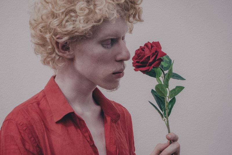 男人抱着红玫瑰Man Holding Red Rose|blonde,closeup,curly hair,delicate,eyes closed,finelooking,Flower,holding,Leaves,male,Man,model,outfit,photoshoot,Portrait,Red Rose,side view,skinny,smelling,stem,侧视图,卷发,叶子,嗅到,干,拍摄,控股,模型,特写,男人,男性,瘦,看起来很好,精致,红玫瑰,肖像,花,衣服,金发,闭着眼睛-海量高质量免版权图片素材-设计师素材-摄影图片-mitapix-美塔图像