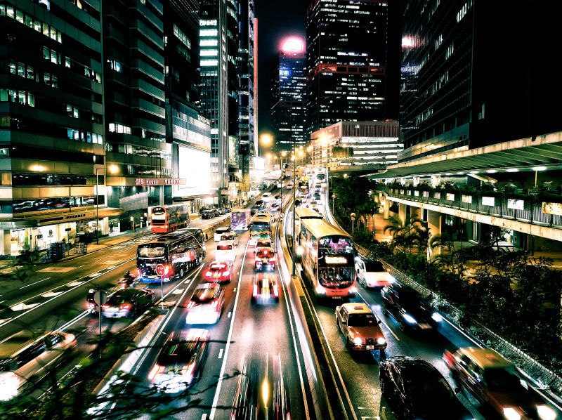 繁忙的街道在城市的时间流逝摄影Time Lapse Photography of Busy Street at the City|城市,市区,建筑,晚上,汽车,灯,路,车辆,运动,间隔拍摄-海量高质量免版权图片素材-设计师素材-摄影图片-mitapix-美塔图像