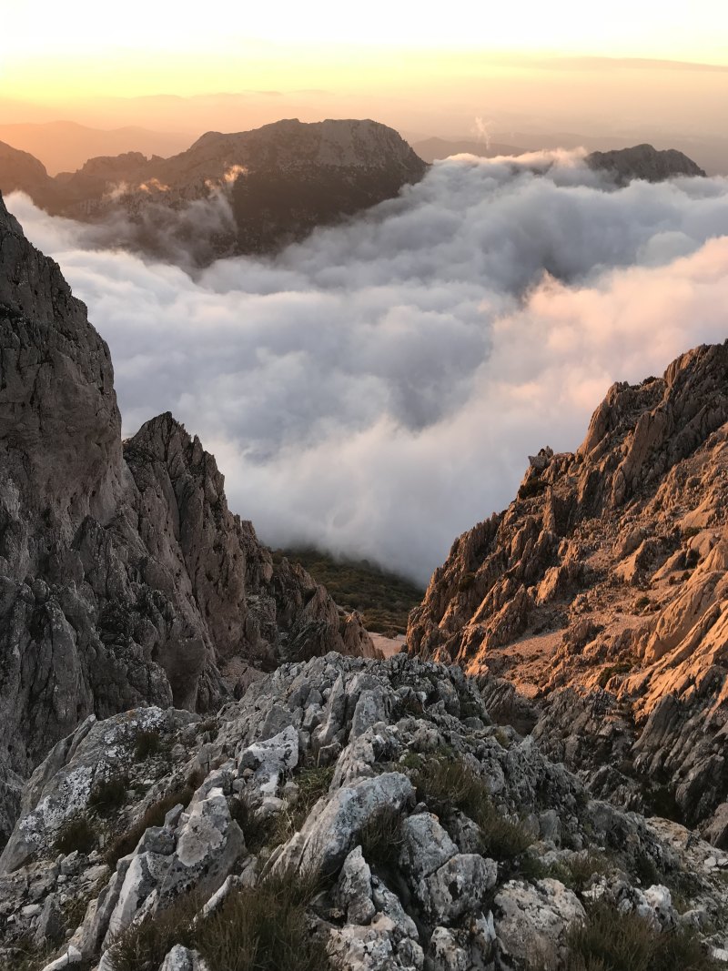 落基山和云海Rocky Mountain And Sea Of Clouds|云,山,日光,日落,景观,自然,落基山,风景优美的,高-海量高质量免版权图片素材-设计师素材-摄影图片-mitapix-美塔图像