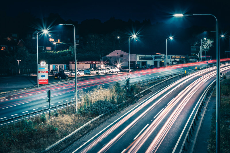 夜间车辆的延时照片|交通,光条纹,夜间,街道,道路,长曝光,高速公路-海量高质量免版权图片素材-设计师素材-摄影图片-mitapix-美塔图像