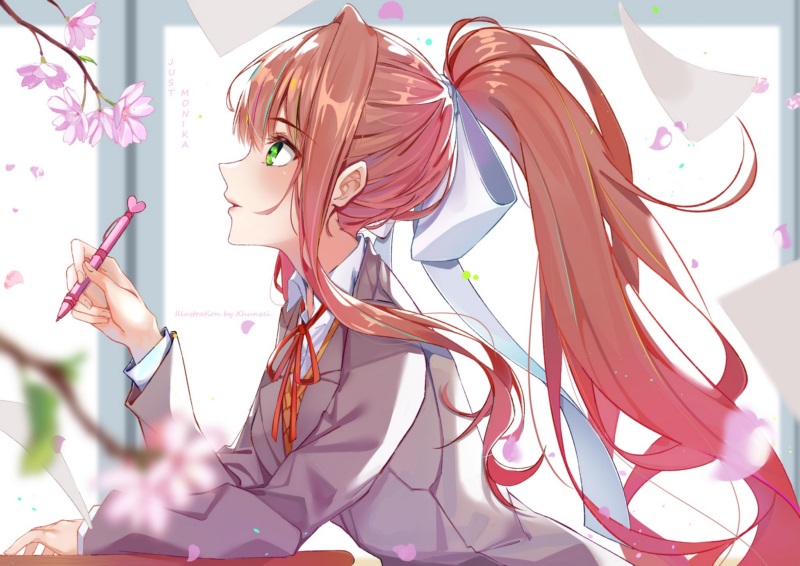 Doki Doki文学俱乐部,Monika（Doki Doki文学俱乐部）,动漫女孩,壁纸/手机壁纸|Doki Doki文学俱乐部,Monika（Doki Doki文学俱乐部）,动漫女孩-海量免费高质量壁纸|墙纸|手机壁纸|电脑壁纸|wallpaper|动漫|卡通|二次元|真人|风景壁纸库-美塔壁纸