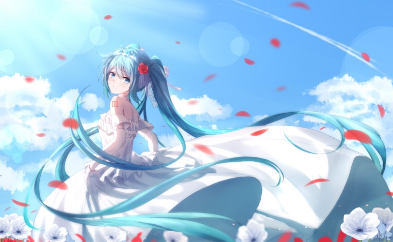 长发,蓝色头发,蓝眼睛,动漫,动漫女孩,Vocaloid,Hatsune Miku,连衣裙,壁纸/手机壁纸|Hatsune Miku,Vocaloid,动漫,动漫女孩,蓝眼睛,蓝色头发,连衣裙,长发-海量免费高质量壁纸|墙纸|手机壁纸|电脑壁纸|wallpaper|动漫|卡通|二次元|真人|风景壁纸库-美塔壁纸