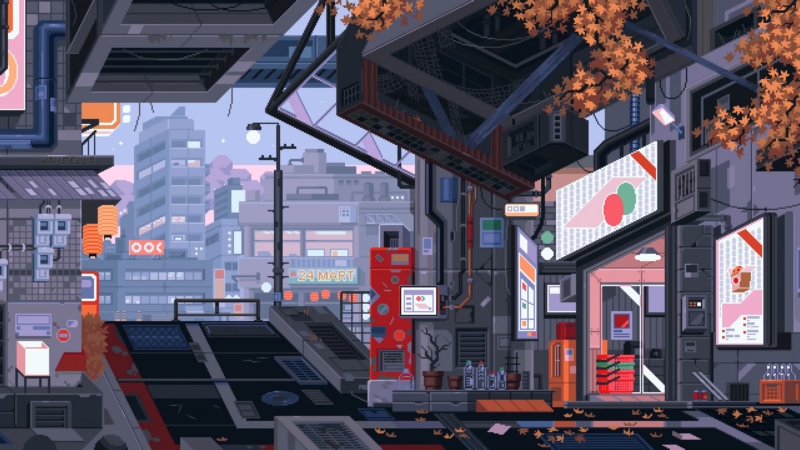 Wyeella,Pixel Art,City,Cyber​​ Punk,壁纸/手机壁纸|city,Cyber​​ Punk,Pixel Art,Wyeella-海量免费高质量壁纸|墙纸|手机壁纸|电脑壁纸|wallpaper|动漫|卡通|二次元|真人|风景壁纸库-美塔壁纸