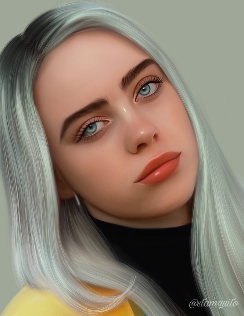 STAM基多,Billie Eilish,数字艺术,艺术品,绘画,粉丝艺术,肖像,肖像显示,数字绘画,壁纸/手机壁纸|Billie Eilish,STAM基多,数字绘画,数字艺术,粉丝艺术,绘画,肖像,肖像显示,艺术品-海量免费高质量壁纸|墙纸|手机壁纸|电脑壁纸|wallpaper|动漫|卡通|二次元|真人|风景壁纸库-美塔壁纸