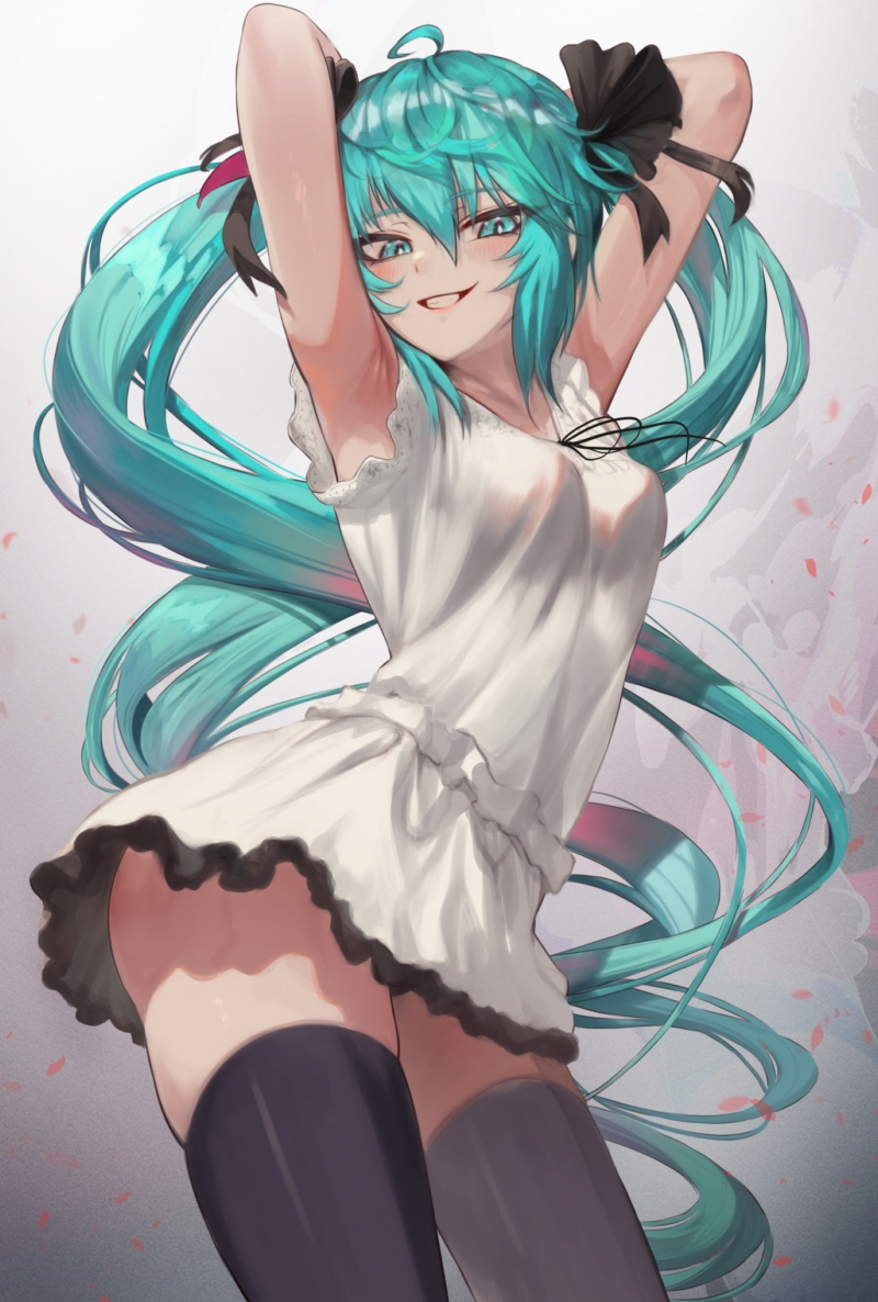 Torriet,Grin,动漫,动漫女孩,艺术品,Vocaloid,Hatsune Miku,Me我我穿,连衣裙,大腿高,三尾,青色头发,Aqua的眼睛,壁纸/手机壁纸|Aqua的眼睛,Grin,Hatsune Miku,Me我我穿,Torriet,Vocaloid,三尾,动漫,动漫女孩,大腿高,艺术品,连衣裙,青色头发-海量免费高质量壁纸|墙纸|手机壁纸|电脑壁纸|wallpaper|动漫|卡通|二次元|真人|风景壁纸库-美塔壁纸