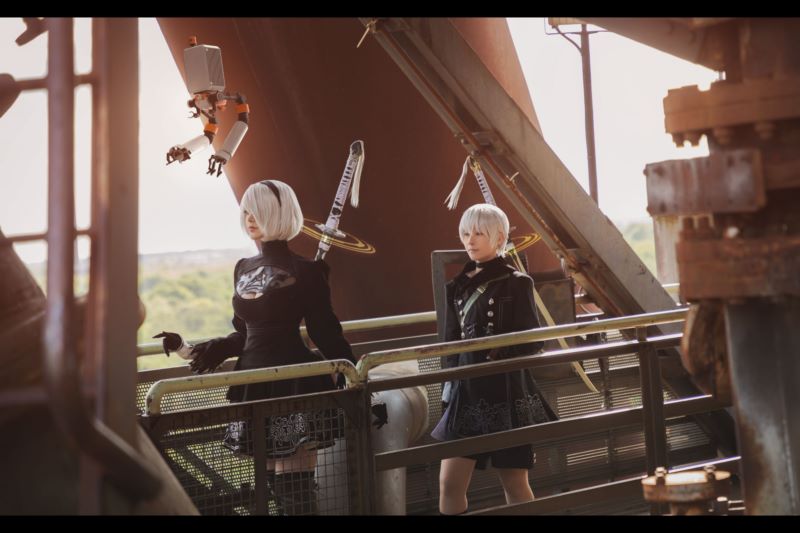 切割,2b（nier：automata）,9s（nier：automata）,cosplay,sayafox,银发,katana,剑,机器人,壁纸/手机壁纸|2B（Nier：Automata）,9s（nier：automata）,cosplay,katana,Sayafox,切割,剑,机器人,银发-海量免费高质量壁纸|墙纸|手机壁纸|电脑壁纸|wallpaper|动漫|卡通|二次元|真人|风景壁纸库-美塔壁纸