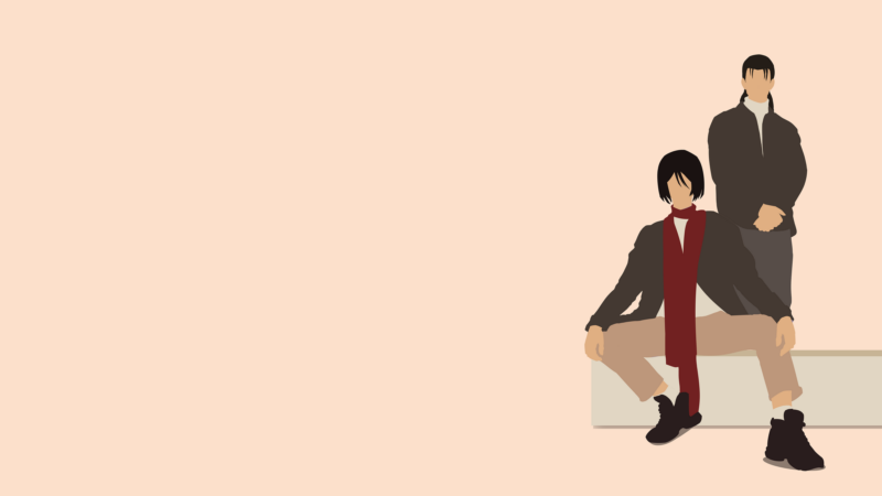 Mikasa Ackerman,Eren Jeager,Shingeki No Kyojin,Vector,Minimalism,Streetwear,Scarf,简单的背景,壁纸/手机壁纸|eren jeager,Mikasa Ackerman,minimalism,Scarf,shingeki no kyojin,Streetwear,Vector,简单的背景-海量免费高质量壁纸|墙纸|手机壁纸|电脑壁纸|wallpaper|动漫|卡通|二次元|真人|风景壁纸库-美塔壁纸