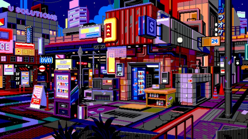 Wyeella,Pixel Art,Cyber​​包,城市,夜,灯,霓虹灯,壁纸/手机壁纸|Cyber​​包,Pixel Art,Wyeella,城市,夜,灯,霓虹灯-海量免费高质量壁纸|墙纸|手机壁纸|电脑壁纸|wallpaper|动漫|卡通|二次元|真人|风景壁纸库-美塔壁纸