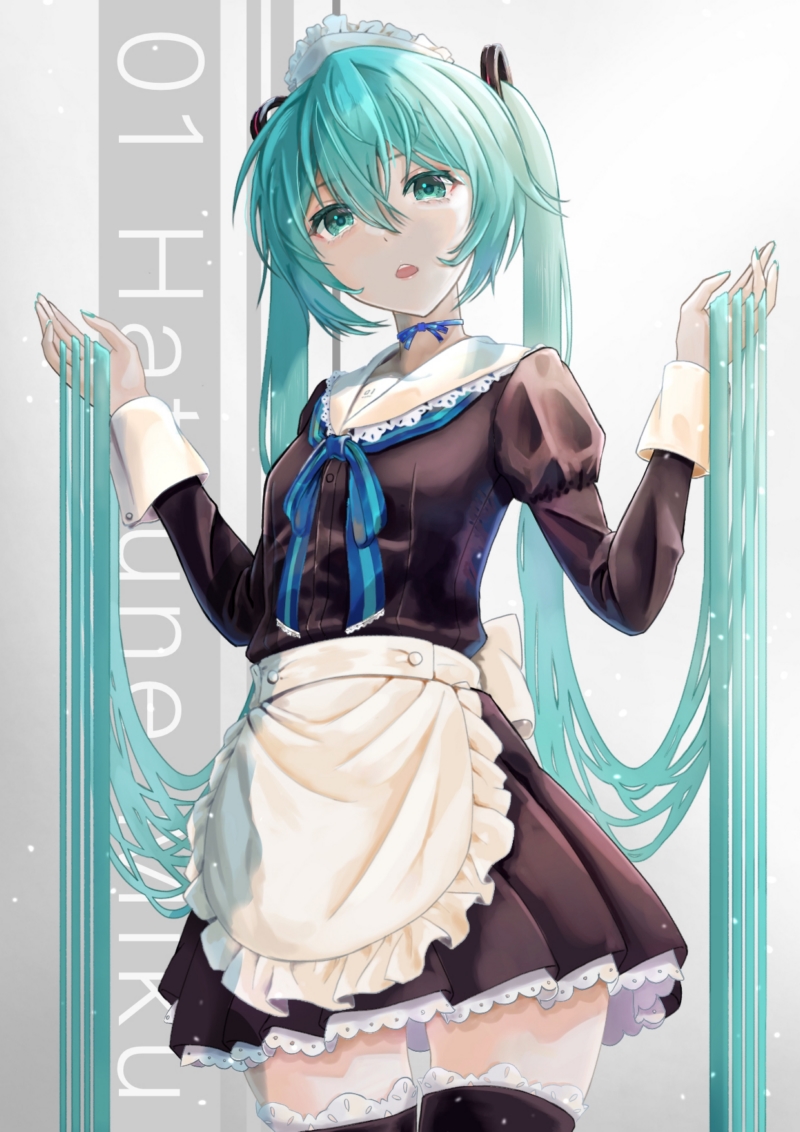 动漫,动漫女孩,Vocaloid,Hatsune Miku,垂直,星形,女仆,大腿高,佣人衣服,青色头发,Aqua的眼睛,壁纸/手机壁纸|Aqua的眼睛,Hatsune Miku,Vocaloid,佣人衣服,动漫,动漫女孩,垂直,大腿高,女仆,星形,青色头发-海量免费高质量壁纸|墙纸|手机壁纸|电脑壁纸|wallpaper|动漫|卡通|二次元|真人|风景壁纸库-美塔壁纸