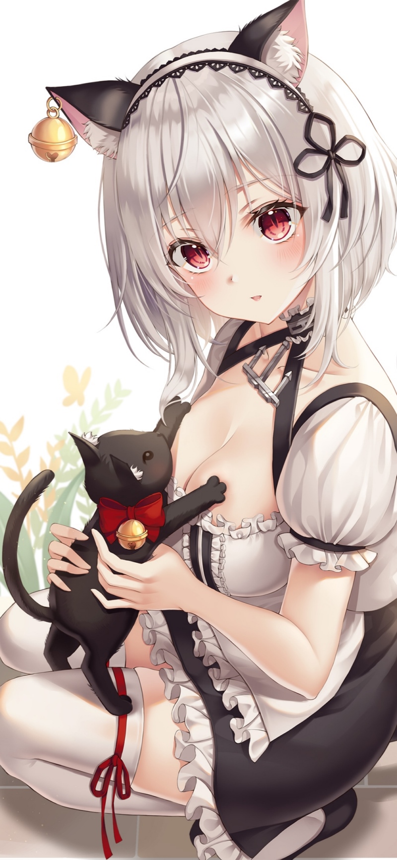 Nowsicaa,红眼,乳沟,蹲,动漫女孩,艺术品,Azur Lane,Sirius（Azur Lane）,猫,动物耳朵,女仆服装,银发,壁纸/手机壁纸|Azur Lane,Nowsicaa,Sirius（Azur Lane）,乳沟,动漫女孩,动物耳朵,女仆服装,猫,红眼,艺术品,蹲,银发-海量免费高质量壁纸|墙纸|手机壁纸|电脑壁纸|wallpaper|动漫|卡通|二次元|真人|风景壁纸库-美塔壁纸