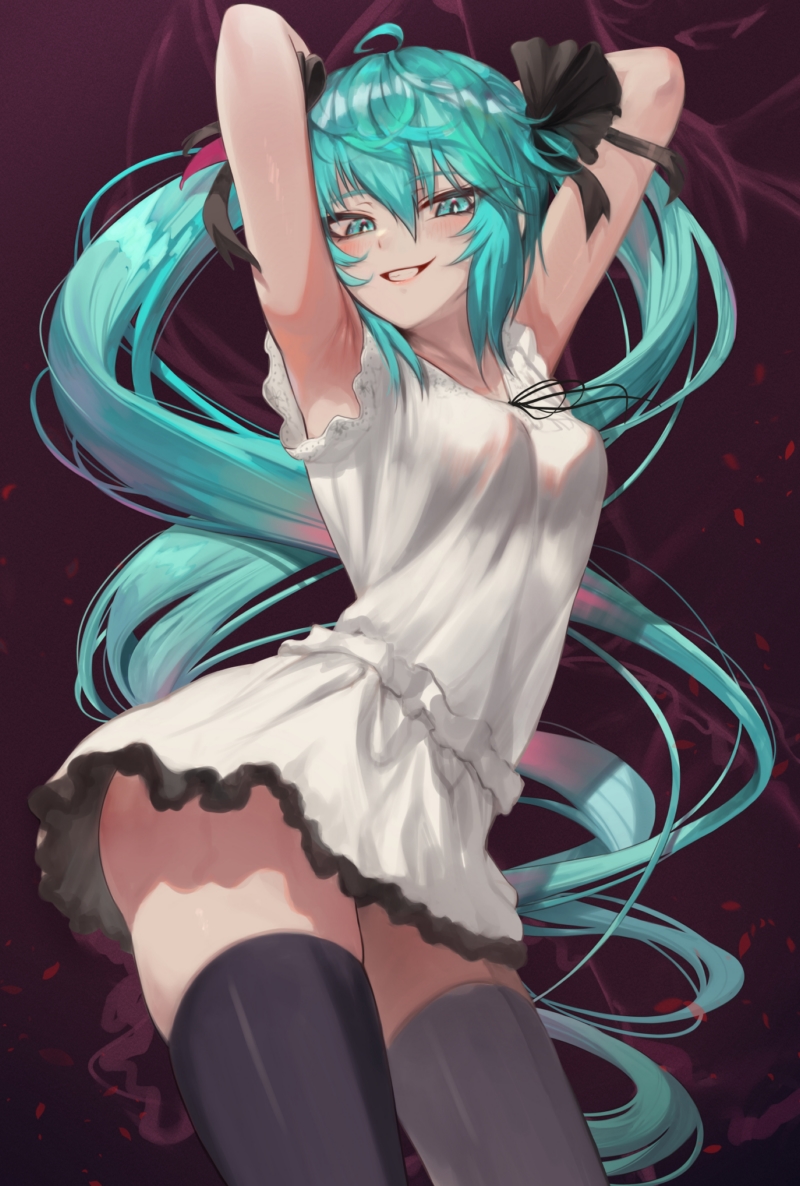 Torriet,Grin,动漫,动漫女孩,艺术品,Vocaloid,Hatsune Miku,Me我我穿,连衣裙,大腿高,三尾,青色头发,Aqua的眼睛,壁纸/手机壁纸|Aqua的眼睛,Grin,Hatsune Miku,Me我我穿,Torriet,Vocaloid,三尾,动漫,动漫女孩,大腿高,艺术品,连衣裙,青色头发-海量免费高质量壁纸|墙纸|手机壁纸|电脑壁纸|wallpaper|动漫|卡通|二次元|真人|风景壁纸库-美塔壁纸