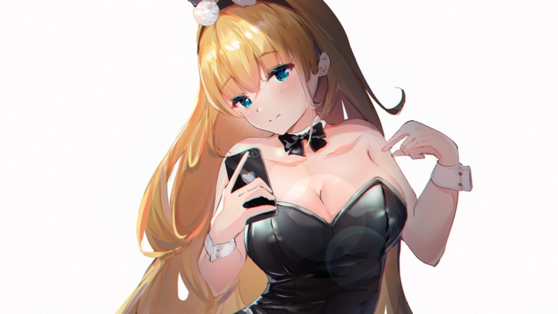 妇女,胸部,乳沟,看着观众,蓝眼睛,金发女郎,长发,Azur Lane,北卡罗来纳州（Azur Lane）,动漫,动漫女孩,简单的背景,兔子女孩,紧身衣,衣领,壁纸/手机壁纸|Azur Lane,乳沟,兔子女孩,动漫,动漫女孩,北卡罗来纳州（Azur Lane）,妇女,看着观众,简单的背景,紧身衣,胸部,蓝眼睛,衣领,金发女郎,长发-海量免费高质量壁纸|墙纸|手机壁纸|电脑壁纸|wallpaper|动漫|卡通|二次元|真人|风景壁纸库-美塔壁纸