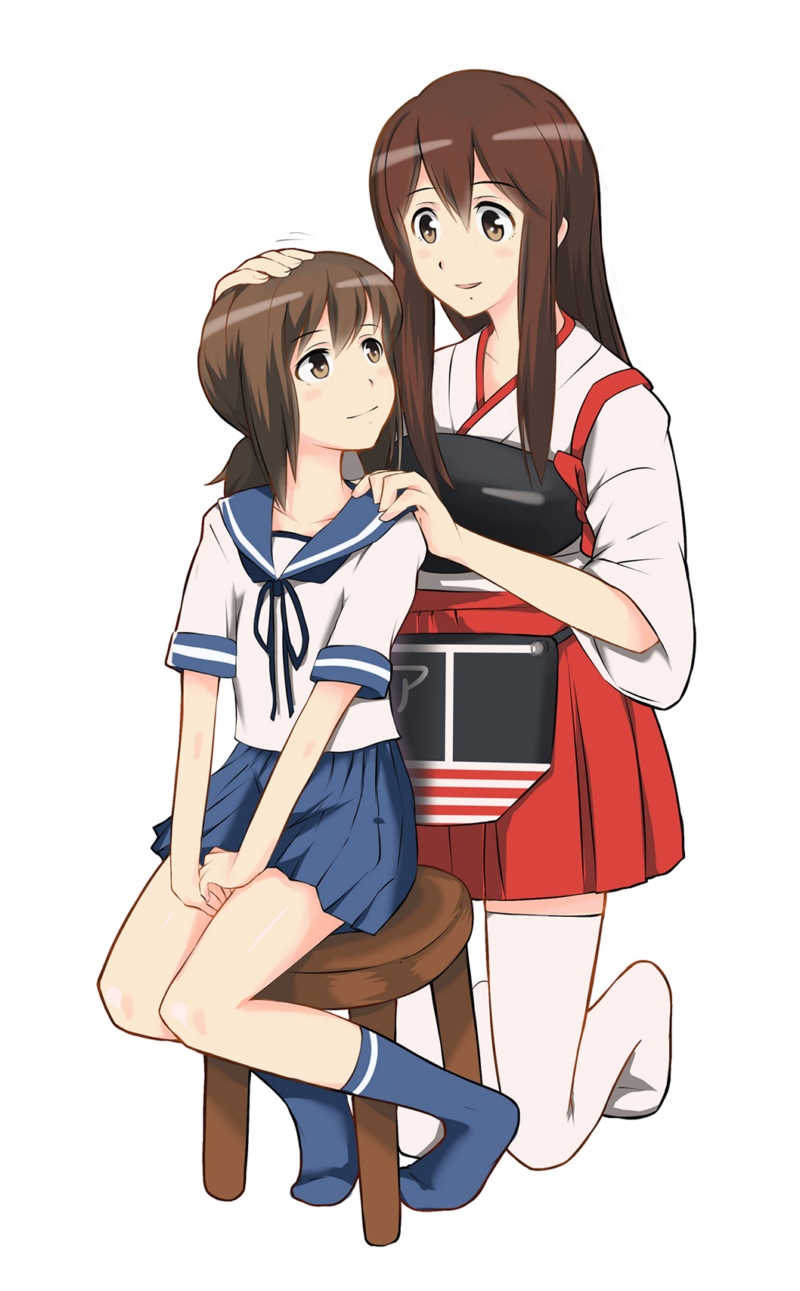 马尾辫,长发,浅黑肤色的男人,动漫,动漫女孩,kantai系列,fubuki（kancolle）,akagi（kancolle）,日本衣服,校服,艺术品,数字艺术,粉丝艺术,壁纸/手机壁纸|akagi（kancolle）,fubuki（kancolle）,kantai系列,动漫,动漫女孩,数字艺术,日本衣服,校服,浅黑肤色的男人,粉丝艺术,艺术品,长发,马尾辫-海量免费高质量壁纸|墙纸|手机壁纸|电脑壁纸|wallpaper|动漫|卡通|二次元|真人|风景壁纸库-美塔壁纸