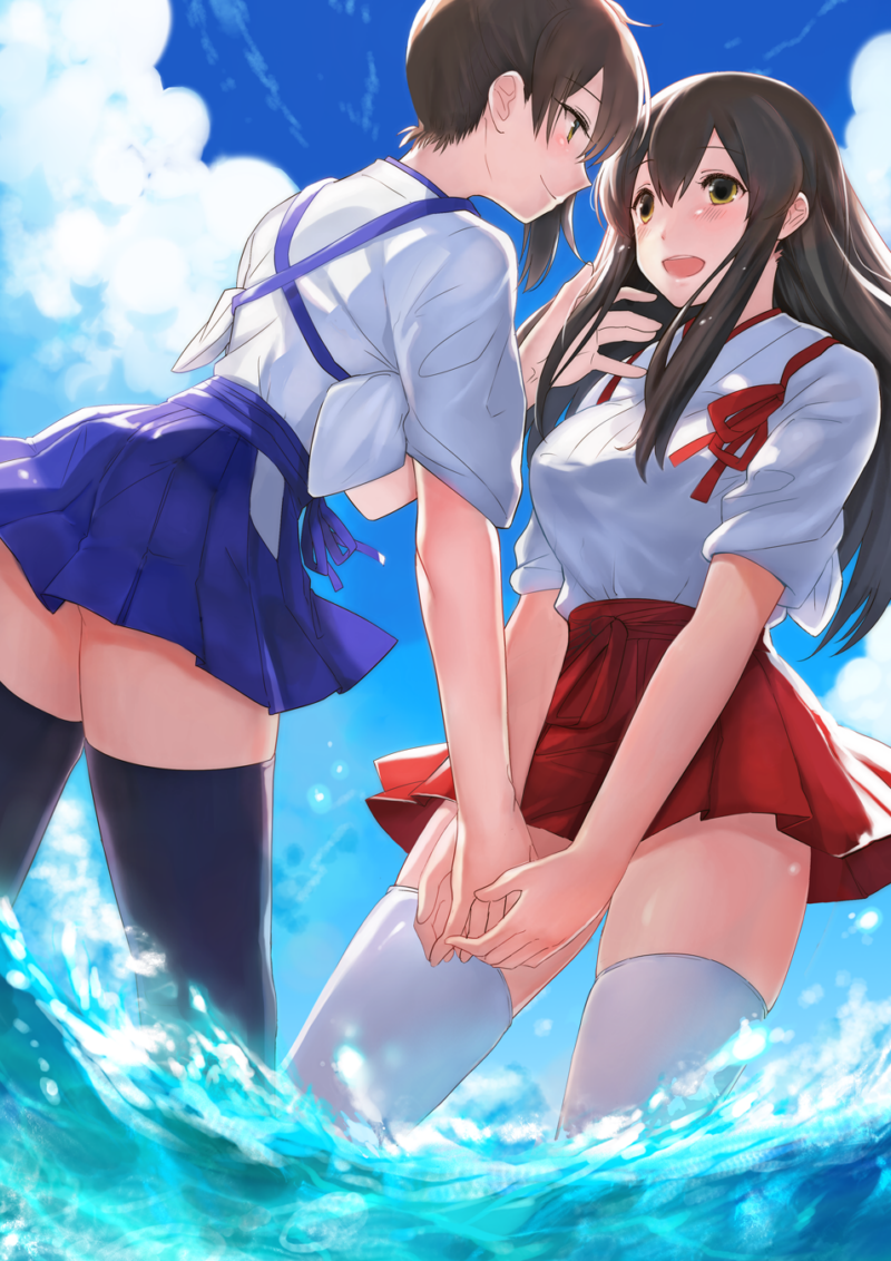 长发,浅黑肤色的男人,动漫,动漫女孩,kantai系列,akagi（kancolle）,kaga（kancolle）,长袖,zettai ryouiki,日本衣服,艺术品,数字艺术,粉丝艺术,壁纸/手机壁纸|akagi（kancolle）,kaga（kancolle）,kantai系列,Zettai Ryouiki,动漫,动漫女孩,数字艺术,日本衣服,浅黑肤色的男人,粉丝艺术,艺术品,长发,长袖-海量免费高质量壁纸|墙纸|手机壁纸|电脑壁纸|wallpaper|动漫|卡通|二次元|真人|风景壁纸库-美塔壁纸