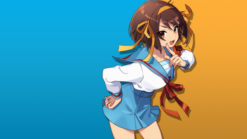 Suzumiya Haruhi,Haruhi Suzumiya的忧郁,校服,裙子,动漫女孩,壁纸/手机壁纸|Haruhi Suzumiya的忧郁,Suzumiya Haruhi,动漫女孩,校服,裙子-海量免费高质量壁纸|墙纸|手机壁纸|电脑壁纸|wallpaper|动漫|卡通|二次元|真人|风景壁纸库-美塔壁纸